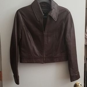 Banana republic leather jacket